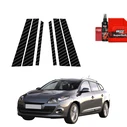 GrizzGlass BodyShield Carbon pillar film for Renault Megane 3 Kombi 5D (2008-2012) [6in1]