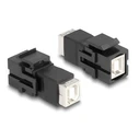 Αξεσουάρ Δικτύου Delock Keystone module USB Type-B 86600, θηλυκό σε θηλυκό, μαύρο