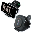 BMW M 3-in-1 Wireless Charger Qi2 15W Print Logo Red