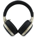 Guess Wireless over-ear headphones Bluetooth ENC Metal 4G Script Logo black