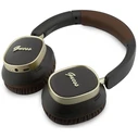 Guess Wireless over-ear headphones Bluetooth ENC Rectangle Metal Script brown