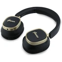 Guess Wireless over-ear headphones Bluetooth ENC Rectangle Metal Script black