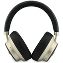 Guess Wireless over-ear headphones Bluetooth ENC 4G Gold Script Metal black