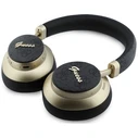Guess Wireless over-ear headphones Bluetooth ENC 4G Gold Script Metal black