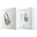Guess Wireless over-ear headphones Bluetooth ENC 4G Gold Script Metal pink