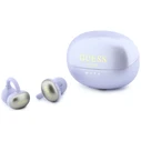 Guess Wireless headphones OWS Metallic Finish Electroplated Parts Classic Logo purple