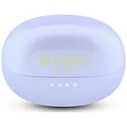 Guess Wireless headphones OWS Metallic Finish Electroplated Parts Classic Logo purple