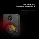 Rampage RMS-G8 25W 2.1 Gaming Speakers Bluetooth USB SD FM with RGB