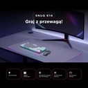 Rampage Snug RGB KRGD Blue γκρι-λευκό