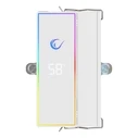 Rampage Octagon B70 120MM ARGB White