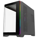 Rampage Lyron Gaming Midi Tower Κουτί Υπολογιστή με Πλαϊνό Παράθυρο Μαύρο
