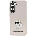 [CR] Karl Lagerfeld KLHCS23MHNCHTCP Samsung Galaxy S23+ Plus pink hardcase Ikonik Choupette