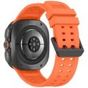 Tech-Protect Silicone Air Samsung Galaxy Watch Ultra 1 / 2 2024-2026 47 mm Tangarine Orange
