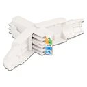 Βύσμα Δικτύου Delock RJ45 CAT 6A UTP 86978, tool-free, λευκό