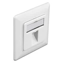 Πριζα δικτυου Delock Wall Outlet για Keystone 86981, 1 Port