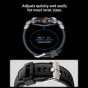 Spigen DuraPro Armor Band Samsung Galaxy Watch Ultra 1 / 2 2024-2026 47 mm Black
