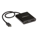 Αντάπτορας USB StarTech USB-C to HDMI Multi-Monitor - Thunderbolt 3 Compatible - 2 Port MST Hub