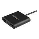 Αντάπτορας USB StarTech USB 3.0 to Dual HDMI Adapter - 4K 30Hz Black