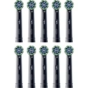 Oral-B Ανταλλακτικές Κεφαλές Pro CrossAction Μαύρες - 10τμχ
