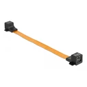 Καλώδιο Δικτύου Delock 87031, RJ45 FPC θηλυκό, ultra slim, 30cm, κίτρινο