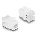 Βάση Keystone Delock σετ 87104 με 3x Keystone module, RJ45/RJ11 Cat.6