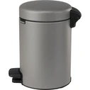 Κάδος Πεντάλ Brabantia NewIcon 3 L - Mineral Concrete Grey