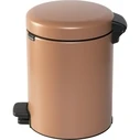 Κάδος απορριμμάτων με πεντάλ Brabantia NewIcon 5 L – Warm Copper