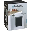Brabantia εντοιχιζόμενος κάδος απορριμμάτων 10 L - Μαύρο