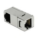 Αξεσουάρ Δικτύου Delock Keystone module RJ45 σε RJ45 90° 87142, Cat.6A, ασημί