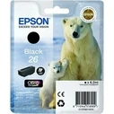 Αυθεντικό Μελάνι Epson C13T26014012 Μαύρο