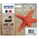 Αυθεντικό Μελάνι Epson C13T03A64020 4 Τεμάχια Μαύρο Πολύχρωμο
