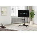 One For All BM4673 Proline Rolling TV Stand for 32"-75", max 50 kg, Tilt 10°, Swivel 90°, VESA 600x600