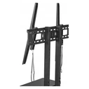 One For All BM4673 Proline Rolling TV Stand for 32"-75", max 50 kg, Tilt 10°, Swivel 90°, VESA 600x600