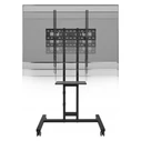 One For All BM4673 Proline Rolling TV Stand for 32"-75", max 50 kg, Tilt 10°, Swivel 90°, VESA 600x600