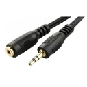 Καλώδιο Προέκτασης Jack 3.5 mm GEMBIRD CCA-421S Μαύρο (5 m)