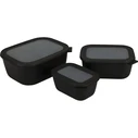 Mepal Cirqula Σετ 3 Μπωλ Nordic Black 750/1500/3000 ml