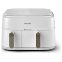 Philips Air Fryer Dual Basket NA353/10 9L White