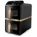 Philips Dual Stack Air Fryer 10L (2x5L) Black NA462/70