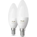 Philips Hue E14 3,7W RGBW B39 - Σετ 2 τεμαχίων