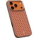 Benks Magnetic Armor Pro Armor Grid Kevlar Metal Frame 600D Apple iPhone 17 Pro Max orange