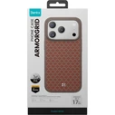Benks Magnetic Armor Pro Armor Grid Kevlar Metal Frame 600D Apple iPhone 17 Pro Max orange