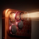 Benks Armor Warrior Lens Apple iPhone 17 Pro ArmorGrid orange