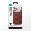 Benks Magnetic Armor Air Armor Grid Kevlar Metal Frame 600D Apple iPhone 17 Pro Max orange