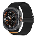Tech-Protect Nylon Clasp Samsung Galaxy Watch Ultra 1 / 2 2024-2026 47 mm Black