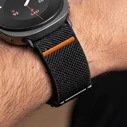 Tech-Protect Nylon Clasp Samsung Galaxy Watch 8 / 9 / Classic 40 / 44 / 46 mm Black