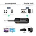 Tech-Protect Ultraboost AU03 Audio Adapter AUX Bluetooth 6.0 Black