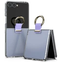 Mercury Golden Bell Clear Case Samsung Galaxy Z Flip8 purple