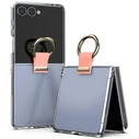 Mercury Golden Bell Clear Case Samsung Galaxy Z Flip8 pink