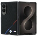 BMW M Leather Perforated Tricolor Stripe Metal Logos MagSafe Samsung Galaxy Z Fold8 black