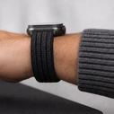 Tech-Protect Nylon Sport Apple Watch 8 / 9 / 10 / 11 / SE / Ultra 44/45/46/49mm Black